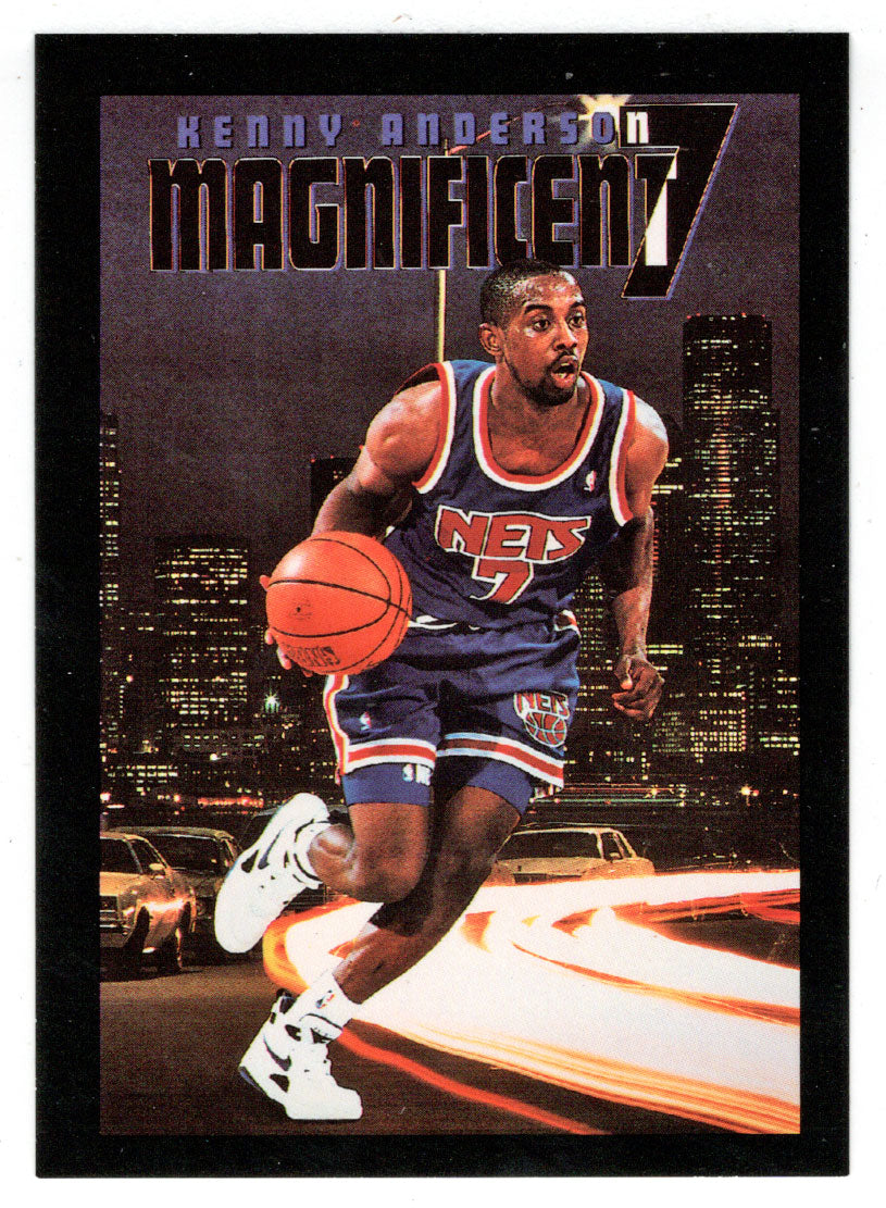 Kenny Anderson - New Jersey Nets - PC (NBA Basketball Card) 1993-94 SkyBox Premium # 329 Mint