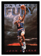 John Starks - New York Knicks - PC (NBA Basketball Card) 1993-94 SkyBox Premium # 330 Mint