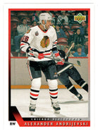 Alexander Andrijevski - Chicago Blackhawks (NHL Hockey Card) 1993-94 Upper Deck # 26 Mint