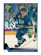 Robert Petrovicky - Hartford Whalers (NHL Hockey Card) 1993-94 Upper Deck # 37 Mint