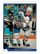 Brad Werenka - Edmonton Oilers (NHL Hockey Card) 1993-94 Upper Deck # 41 Mint