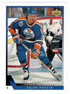 Shjon Podein RC - Edmonton Oilers (NHL Hockey Card) 1993-94 Upper Deck # 60 Mint