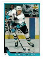 Sandis Ozolinsh - San Jose Sharks (NHL Hockey Card) 1993-94 Upper Deck # 72 Mint