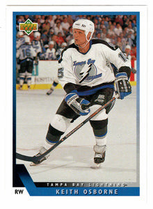 Keith Osborne RC - Tampa Bay Lightning (NHL Hockey Card) 1993-94 Upper Deck # 76 Mint