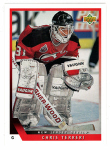 Chris Terreri - New Jersey Devils (NHL Hockey Card) 1993-94 Upper Deck # 110 Mint