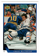 Craig MacTavish - Edmonton Oilers (NHL Hockey Card) 1993-94 Upper Deck # 111 Mint