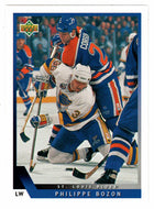 Philippe Bozon - St. Louis Blues (NHL Hockey Card) 1993-94 Upper Deck # 113 Mint