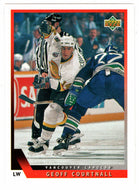 Geoff Courtnall - Vancouver Canucks (NHL Hockey Card) 1993-94 Upper Deck # 114 Mint