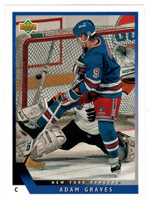 Adam Graves - New York Rangers (NHL Hockey Card) 1993-94 Upper Deck # 128 Mint