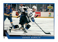 Roman Hamrlik - Tampa Bay Lightning (NHL Hockey Card) 1993-94 Upper Deck # 158 Mint