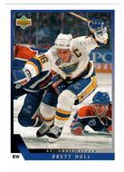 Brett Hull - St. Louis Blues (NHL Hockey Card) 1993-94 Upper Deck # 160 Mint