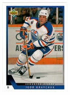 Igor Kravchuk - Edmonton Oilers (NHL Hockey Card) 1993-94 Upper Deck # 174 Mint