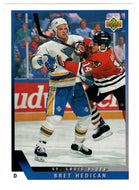 Bret Hedican - St. Louis Blues (NHL Hockey Card) 1993-94 Upper Deck # 185 Mint
