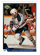 Kelly Buchberger - Edmonton Oilers (NHL Hockey Card) 1993-94 Upper Deck # 197 Mint