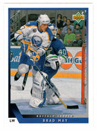 Brad May - Buffalo Sabres (NHL Hockey Card) 1993-94 Upper Deck # 201 Mint