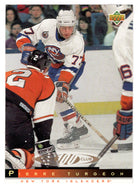 Pierre Turgeon - New York Islanders (100 Club) (NHL Hockey Card) 1993-94 Upper Deck # 224 Mint