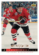 Jeremy Roenick - Chicago Blackhawks (100 Club) (NHL Hockey Card) 1993-94 Upper Deck # 235 Mint