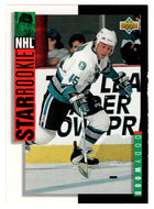 Dody Wood RC - San Jose Sharks (Star Rookie) (NHL Hockey Card) 1993-94 Upper Deck # 238 Mint