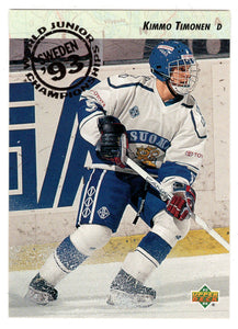 Jukka Ollila RC - Team Finland (1993 World Junior Championships) (NHL Hockey Card) 1993-94 Upper Deck # 269 Mint
