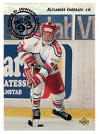 Alexander Cherbaev - Team Russia (1993 World Junior Championships) (NHL Hockey Card) 1993-94 Upper Deck # 279 Mint