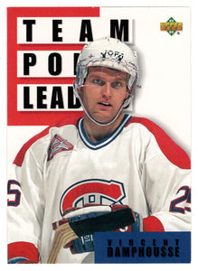 Vincent Damphousse - Montreal Canadiens (Team Point Leaders) (NHL Hockey Card) 1993-94 Upper Deck # 295 Mint