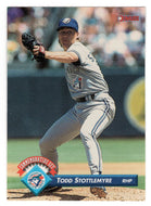 Todd Stottlemyre - 1993 Blue Jays 1992 Championship Season (MLB Baseball Card) 1993 Donruss # 21 Mint