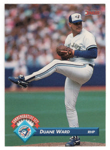 Duane Ward - 1993 Blue Jays 1992 Championship Season (MLB Baseball Card) 1993 Donruss # 23 Mint