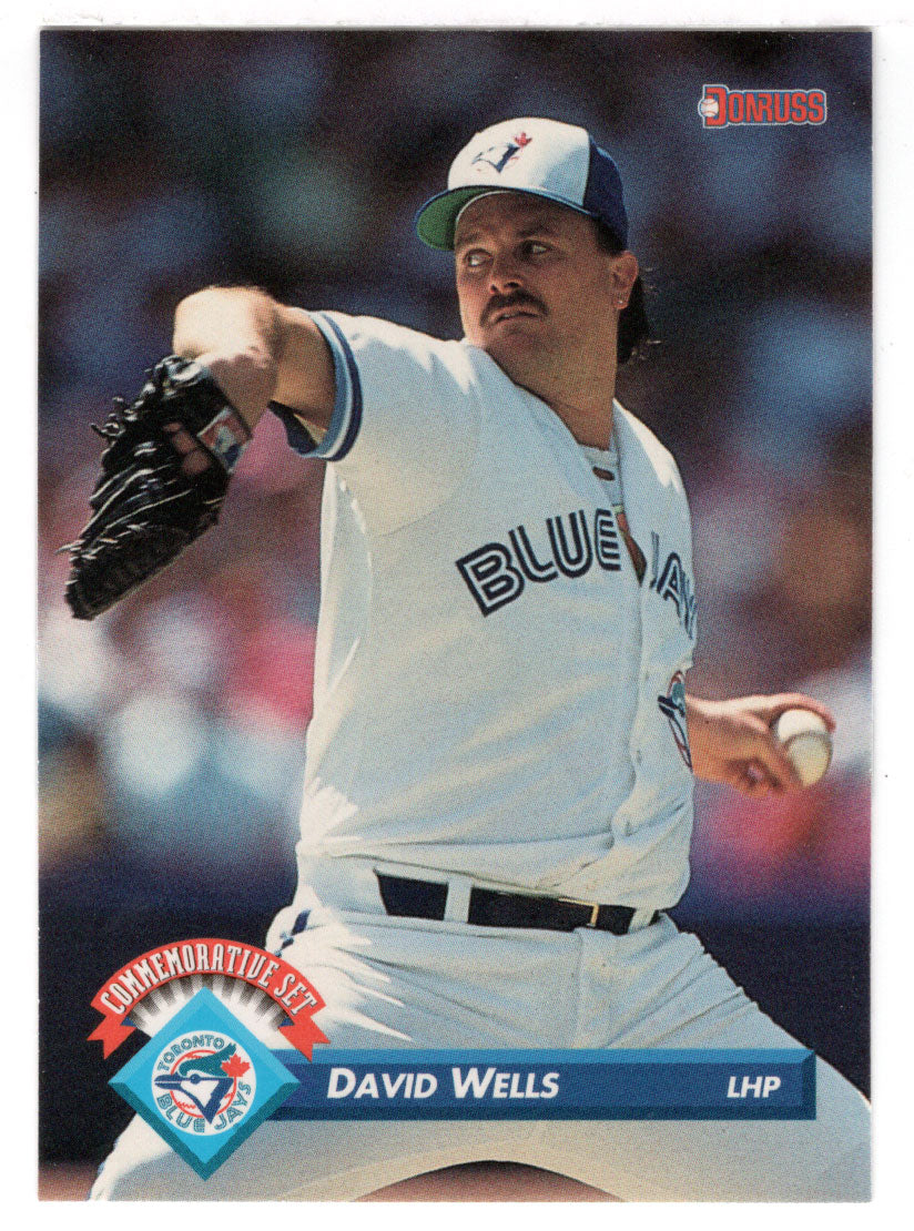 David Wells - 1993 Blue Jays 1992 Championship Season (MLB Baseball Card) 1993 Donruss # 24 Mint