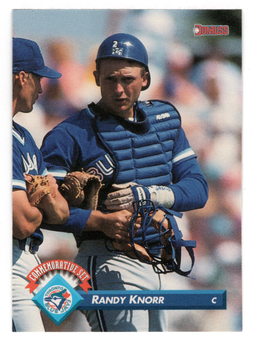 Randy Knorr - 1993 Blue Jays 1992 Championship Season (MLB Baseball Card) 1993 Donruss # 25 Mint