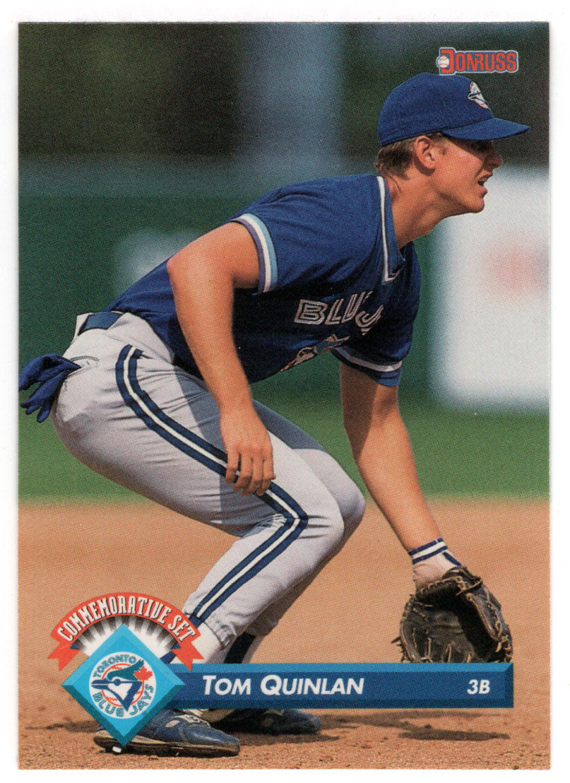 Tom Quinlan - 1993 Blue Jays 1992 Championship Season (MLB Baseball Card) 1993 Donruss # 27 Mint