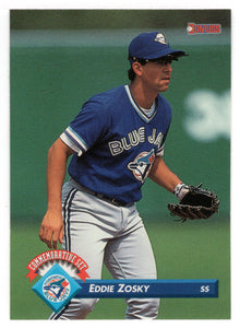 Eddie Zosky - 1993 Blue Jays 1992 Championship Season (MLB Baseball Card) 1993 Donruss # 32 Mint