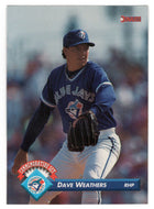 Dave Weathers - 1993 Blue Jays 1992 Championship Season (MLB Baseball Card) 1993 Donruss # 43 Mint