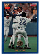 Willie Upshaw (MLB Baseball Card) 1993 Donruss McDonald's Toronto Blue Jays Great Moments # 1 Mint