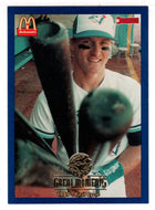 Kelly Gruber (MLB Baseball Card) 1993 Donruss McDonald's Toronto Blue Jays Great Moments # 5 Mint