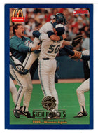 Tom Henke (MLB Baseball Card) 1993 Donruss McDonald's Toronto Blue Jays Great Moments # 7 Mint