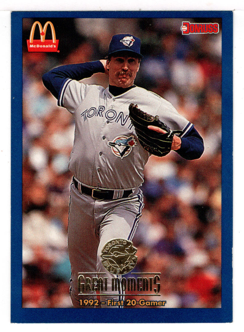 Pat Borders - MVP (MLB Baseball Card) 1993 Donruss McDonald's Toronto Blue  Jays Great Moments # 25 Mint