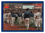 Blue Jays Salutes Fans (MLB Baseball Card) 1993 Donruss McDonald's Toronto Blue Jays Great Moments # 10 Mint