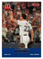 Jimmy Key (MLB Baseball Card) 1993 Donruss McDonald's Toronto Blue Jays Great Moments # 20 Mint