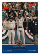 Devon White - Candy Maldonado (MLB Baseball Card) 1993 Donruss McDonald's Toronto Blue Jays Great Moments # 21 Mint