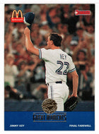 Jimmy Key - World Champions (MLB Baseball Card) 1993 Donruss McDonald's Toronto Blue Jays Great Moments # 23 Mint