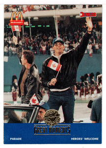 Victory Parade - 1992 World Series Heroes (MLB Baseball Card) 1993 Donruss McDonald's Toronto Blue Jays Great Moments # 26 Mint