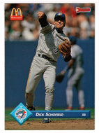 Dick Schofield (MLB Baseball Card) 1993 Donruss McDonald's Toronto Blue Jays Great Moments # 30 Mint