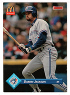 Darrin Jackson (MLB Baseball Card) 1993 Donruss McDonald's Toronto Blue Jays Great Moments # 33 Mint