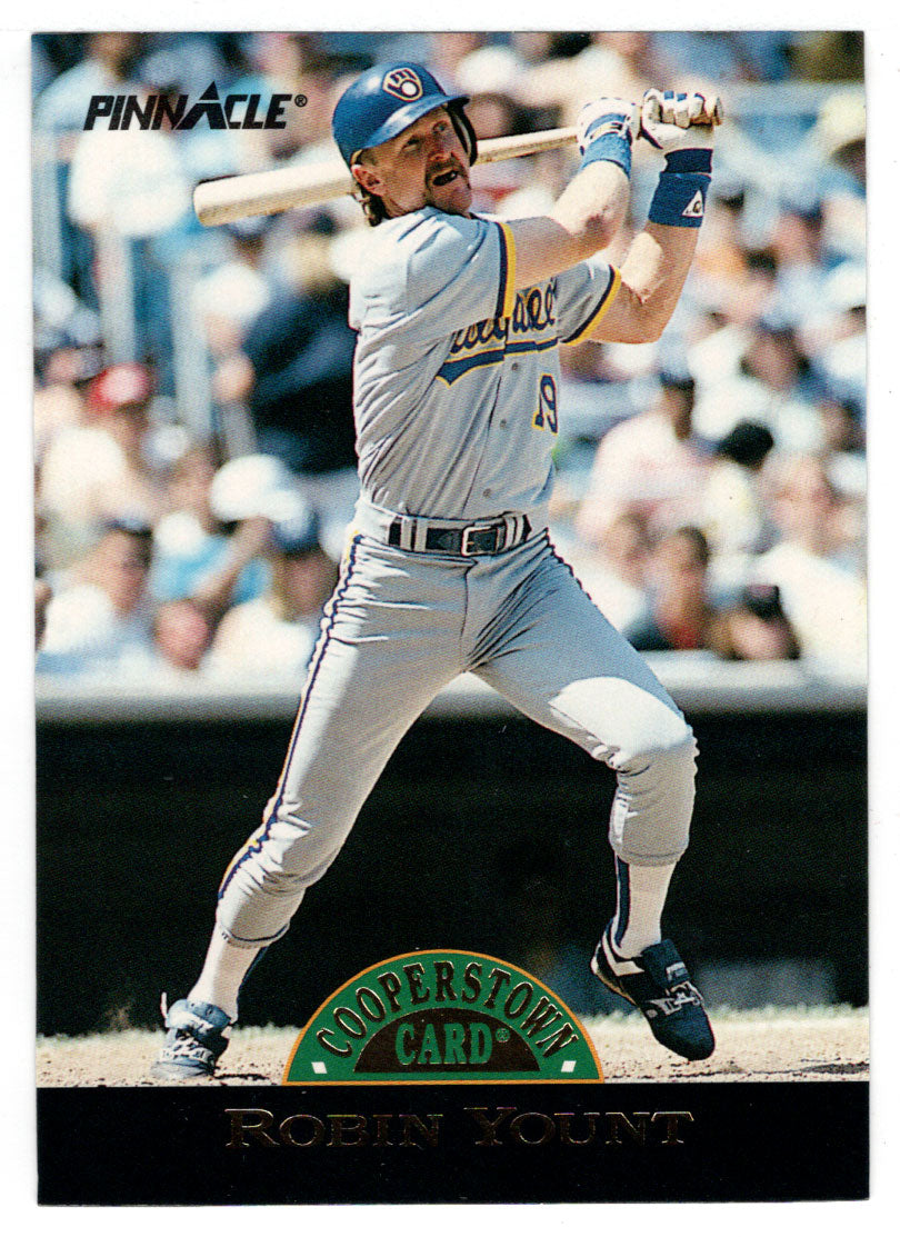 Robin Yount - Milwaukee Brewers (MLB Baseball Card) 1993 Pinnacle Cooperstown # 3 Mint