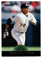 Carlton Fisk - Chicago White Sox (MLB Baseball Card) 1993 Pinnacle Cooperstown # 4 Mint