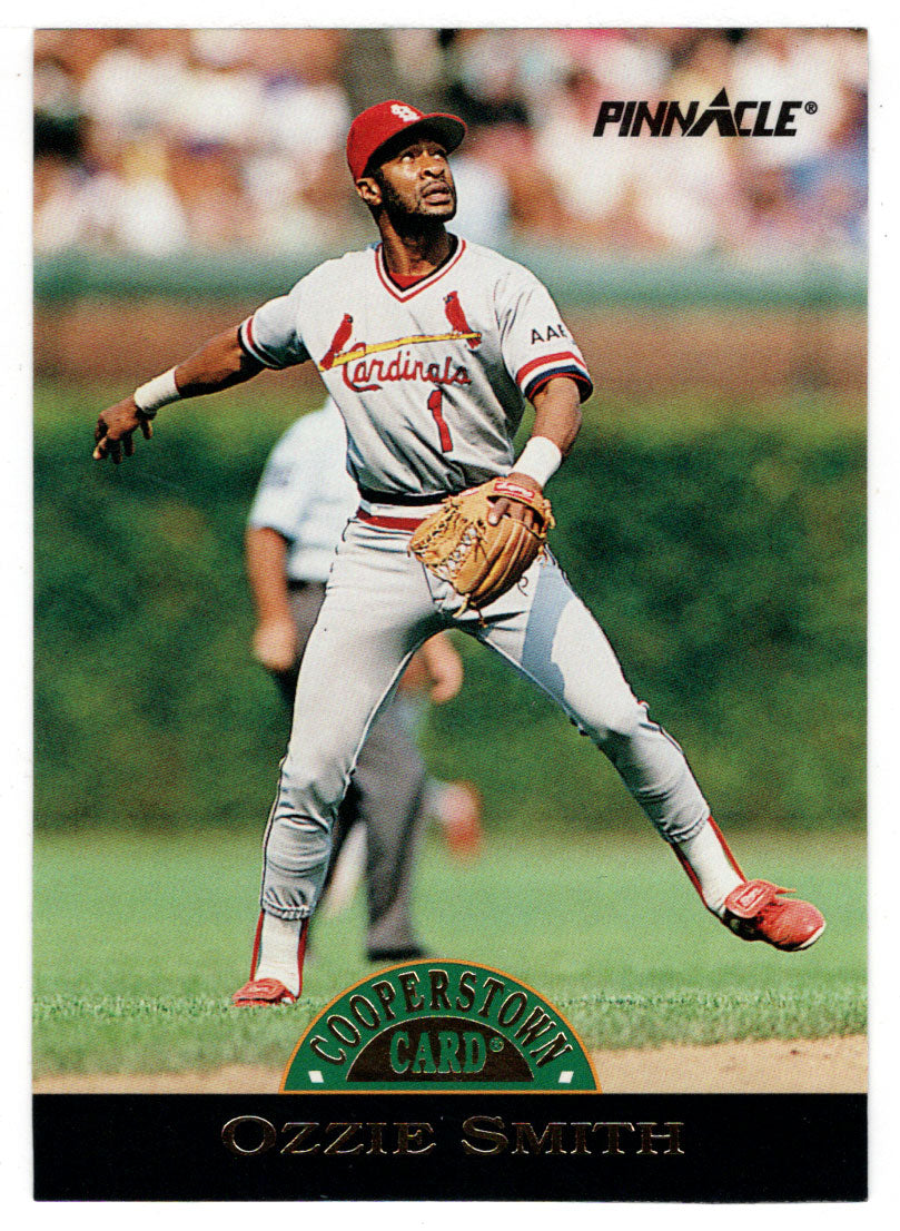 Ozzie Smith - St. Louis Cardinals (MLB Baseball Card) 1993 Pinnacle Cooperstown # 9 Mint