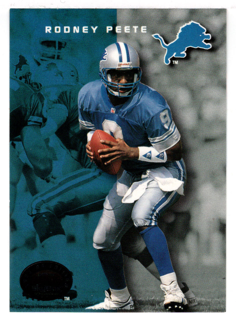 Rodney Peete - Detroit Lions (NFL Football Card) 1993 Skybox Premium # 12 Mint