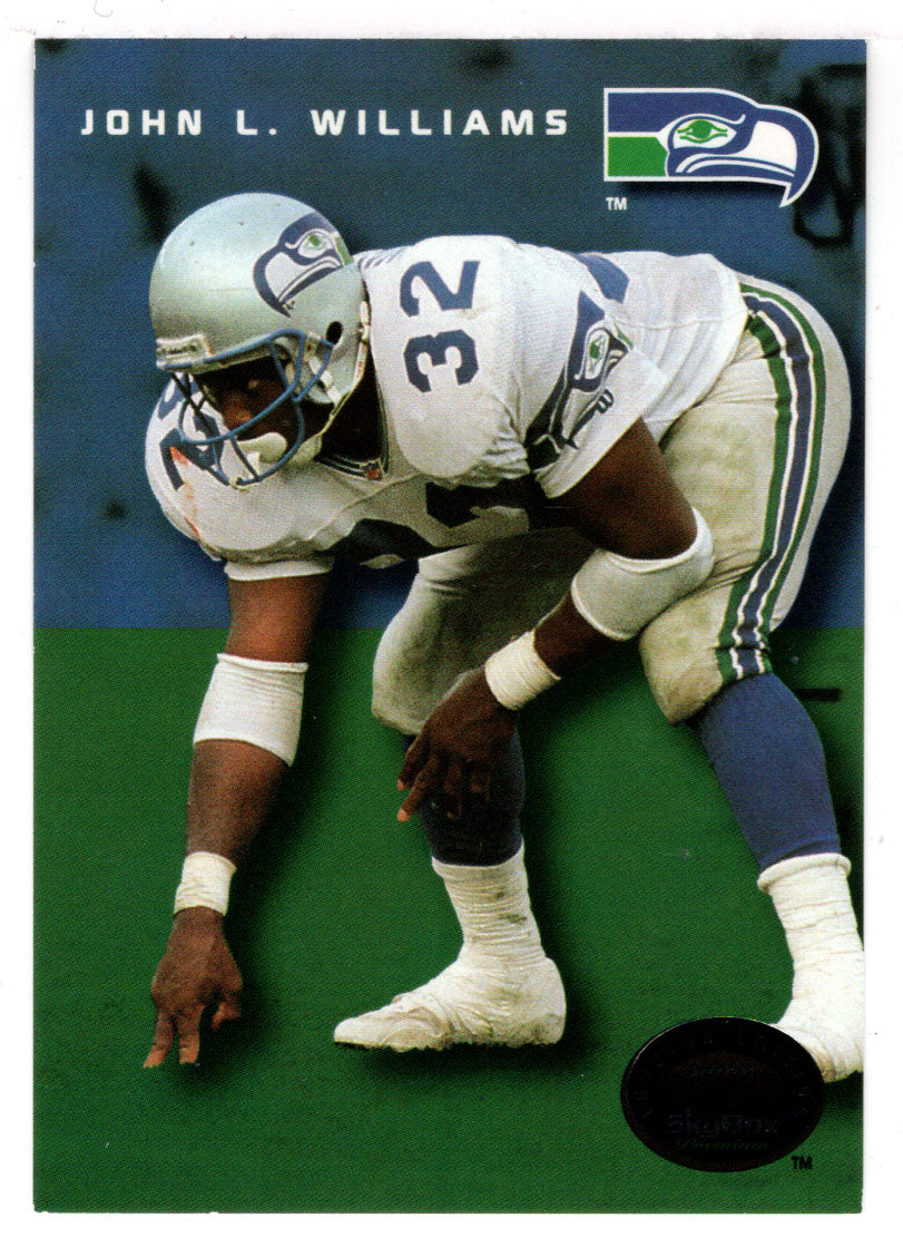 John L. Williams - Seattle Seahawks (NFL Football Card) 1993 Skybox Premium # 20 Mint