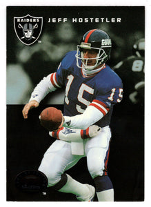 Jeff Hostetler - Los Angeles Raiders (NFL Football Card) 1993 Skybox Premium # 23 Mint
