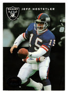 Jeff Hostetler - Los Angeles Raiders (NFL Football Card) 1993 Skybox Premium # 23 Mint